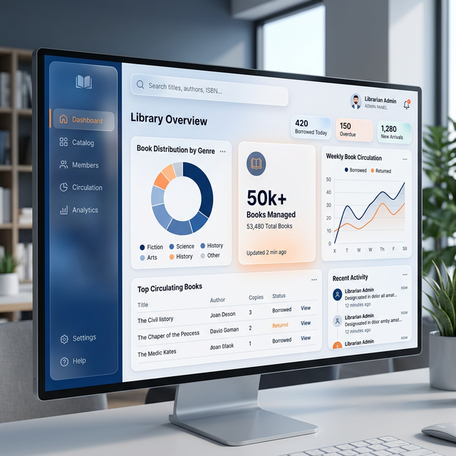 Library Management System preview